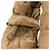 Abrigo acolchado The Cube Down Max Mara Beige Camello - vista 7