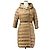 Abrigo acolchado The Cube Down Max Mara Beige Camello - vista 9