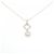 Autre Marque Collar de perlas Akoya y diamantes Au750 Dorado
