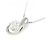 Autre Marque Collana in platino Pt900/Pt850 e diamante Argento - vista 3