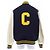 Céline Chaqueta Stadium CELINE 2V56D896C Negro Beige - vista 2