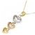 Autre Marque Collana Cuore di Diamanti Au750 D'oro - vista 4