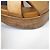 Sandali in pelle Ralph Lauren Marrone Cammello - vista 12