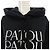 Autre Marque Patou Hoodie Schwarz - Ansicht 5