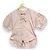Autre Marque Blusa de mangas curtas com babados e fita de renda WONDERFUL WORLD Rosa