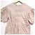 Autre Marque Blusa de mangas curtas com babados e fita de renda WONDERFUL WORLD Rosa - vista 7
