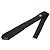 Louis Vuitton Logo Silk Tie Black