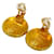 Chanel Coco Mark Ohrringe Gold Golden  - Ansicht 7