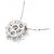 Autre Marque Collana in oro bianco 18K con diamanti Argento - vista 4