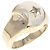 Autre Marque STAR JEWELRY K14 Gelbgold Mondsteinring