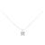 Autre Marque Collana in Au750 con Diamanti Argento