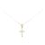 Autre Marque Collana Croce Diamante Au750 D'oro