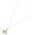 Autre Marque Au750 Initial M Halskette Golden - Ansicht 2