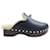 Scarpe in shearling Hermès Nero  - vista 1