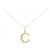 Autre Marque Collana Initial C in Au750 D'oro