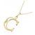 Autre Marque Collana Initial C in Au750 D'oro - vista 3