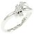 Autre Marque Vendome Au750 Weißgold Diamantring Silber