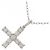 Autre Marque Collana in platino e diamanti Argento - vista 3