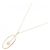 Autre Marque Collar de perlas Akoya Au750 Dorado - vista 2
