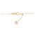 Autre Marque Collana Sapphire Heart in Au750 Rosa - vista 5