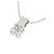 Autre Marque Collana in platino Pt900/Pt850 e diamante Argento - vista 4