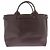 Borsa a mano Longchamp in pelle marrone - vista 3