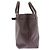 Borsa a mano Longchamp in pelle marrone - vista 5
