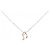 Autre Marque Collana Note Diamond in Au750 Rosa