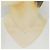 Autre Marque Collana a Cuore in Oro Bianco K10 Argento - vista 5