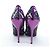 Décolleté Roger Vivier Nero Rosa Porpora - vista 5