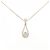 Autre Marque Collana Fiore in Diamanti Au750 Rosa