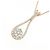 Autre Marque Collana Fiore in Diamanti Au750 Rosa - vista 3