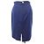 Falda de seda Leonard Fashion Azul Azul marino - vista 2