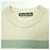 Acne Studios Gestreifter Face Patch Wollpullover Beige Grün  - Ansicht 3