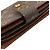 Cartera Louis Vuitton Porte Papier Zip Monogram Castaño - vista 11