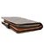 Cartera Louis Vuitton Porte Papier Zip Monogram Castaño - vista 4