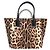 Dolce & Gabbana Borsa Tote in pelo di vitello leopardato Dolce&Gabbana Nero Beige - vista 2