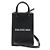 Balenciaga Borsa Tote e Borsa a tracolla Mini porta telefono con logo nero - vista 2