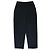 Lanvin Colección Pantalones Anchos con Fruncido Azul Marino Oscuro Negro