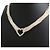 Tiffany & Co Collana con cuore in argento Nero - vista 3