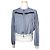 Dolce & Gabbana Chaqueta de algodón Dolce Gabbana Azul