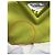 Bottega Veneta Aufbereitete Small Point Triangle Top Handle Tasche aus Seegras Golden - Ansicht 3