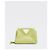 Bottega Veneta Aufbereitete Small Point Triangle Top Handle Tasche aus Seegras Golden - Ansicht 7