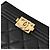 Chanel Tarjetero Boy Classic Caviar Oro Negro - vista 4