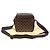 Louis Vuitton Borsa a tracolla Olav PM Damier Ebene Canvas Marrone - vista 2