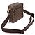 Louis Vuitton Borsa a tracolla Olav PM Damier Ebene Canvas Marrone - vista 3
