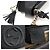 Gucci Borsa a tracolla Soho in pelle nera con nappa e catena Nero - vista 7