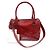 Burberry Tote Bowling Medium in vernice rosso - vista 2