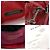 Burberry Tote Bowling Medium in vernice rosso - vista 7