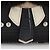 Borsa a tracolla in pelle nera Fendi Karl Lagerfeld Nero - vista 13